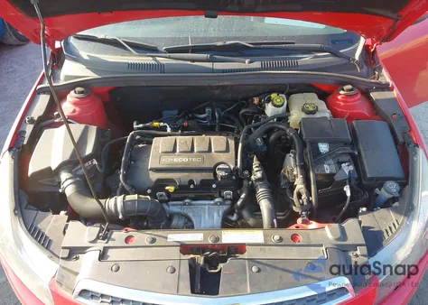 2012 Chevrolet Cruze 1Lt из США, поврежденный, VIN 1G1PF5SC8C7407490